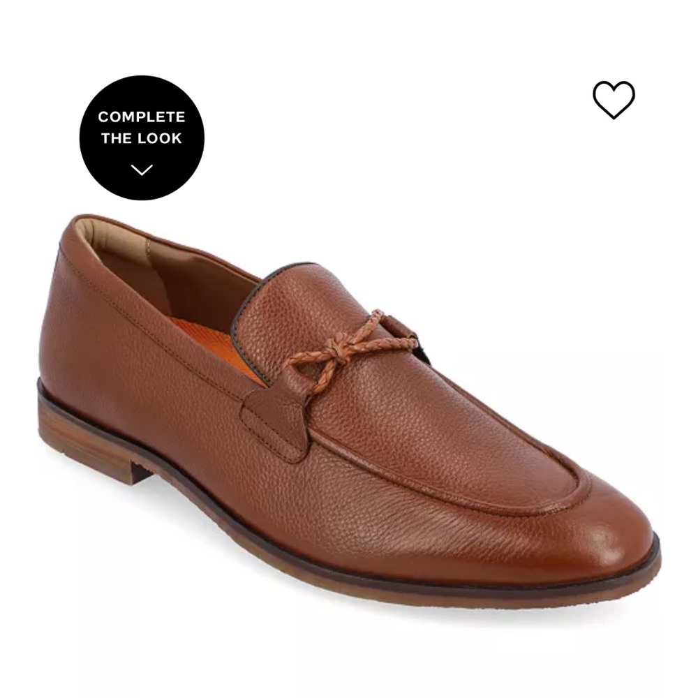 Men's Finegan Apron Toe Loafer Dress Shoes